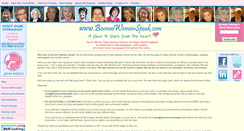 Desktop Screenshot of boomerwomenspeak.com